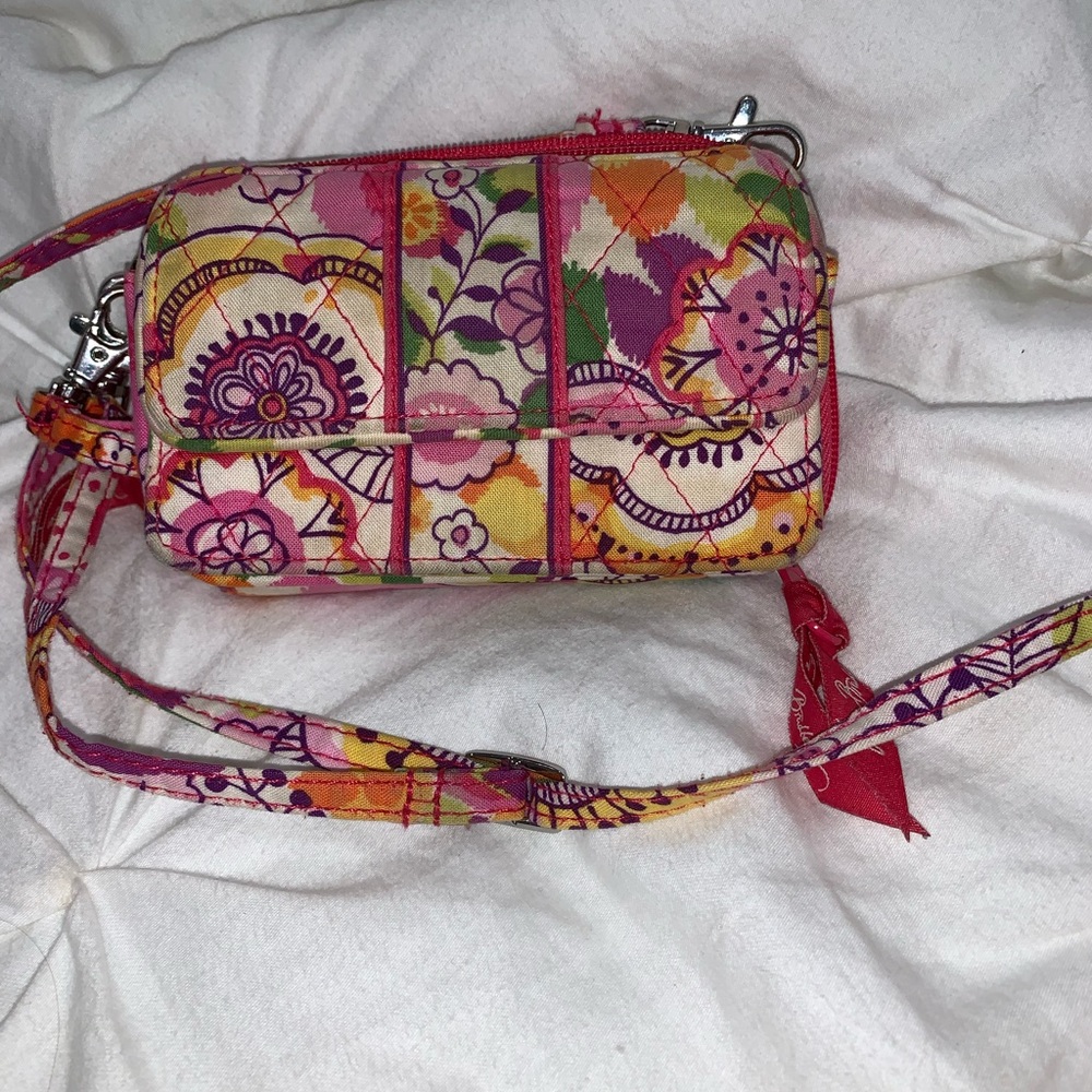 Vera Bradley cross body wallet